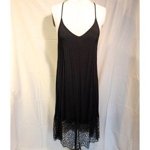 Slip Dress with Lace Bottom